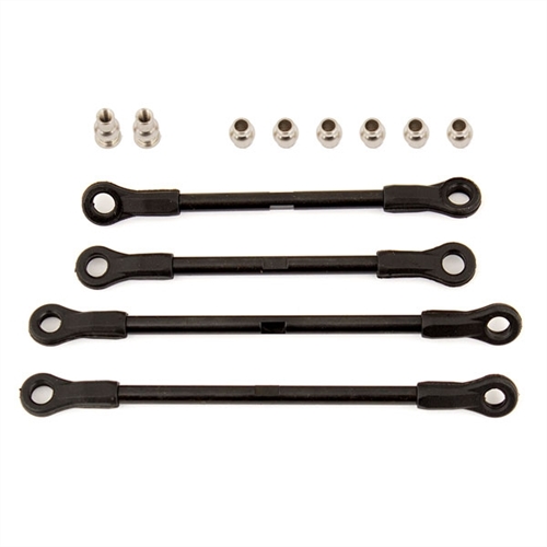 ASSOCIATED CR12 REAR UPPER & LOWER LINK SETS
